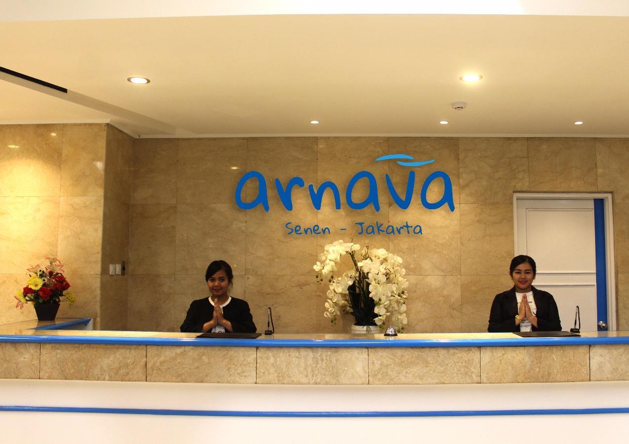 Arnava Hotel Senen Jakarta Exterior foto